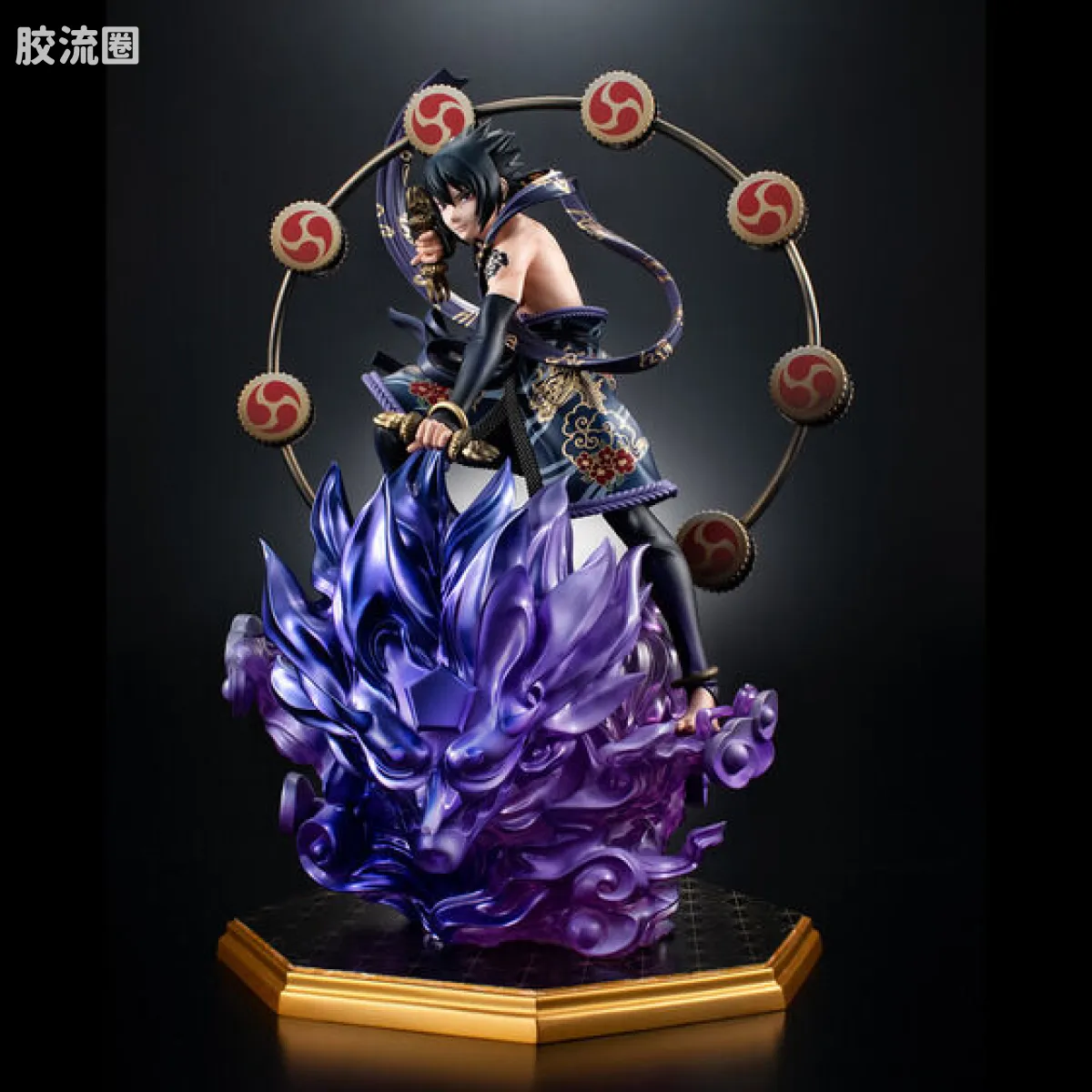 Mega House 手办系列 P.G.E.M. 宇智波佐助 雷神-Raijin- - 图片